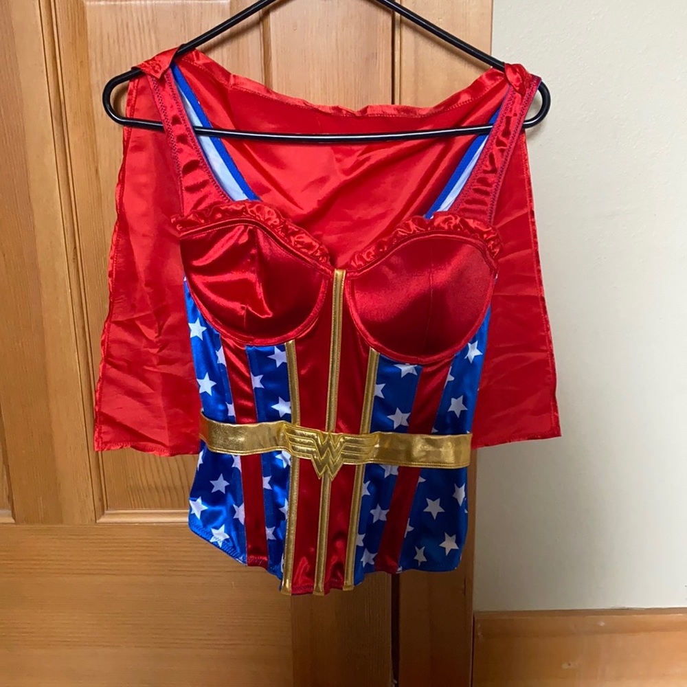 Wonder Woman Cosplay corset and skirt